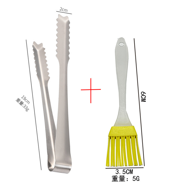 FUENTE fabricante de acero inoxidable Parrilla de barbacoa desechable hogar al aire libre portátil PLUS Parrilla de barbacoa horno al por mayor