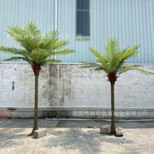 热带仿真椰子树大型人造景观树热带绿植小区装饰假椰树大型棕榈树