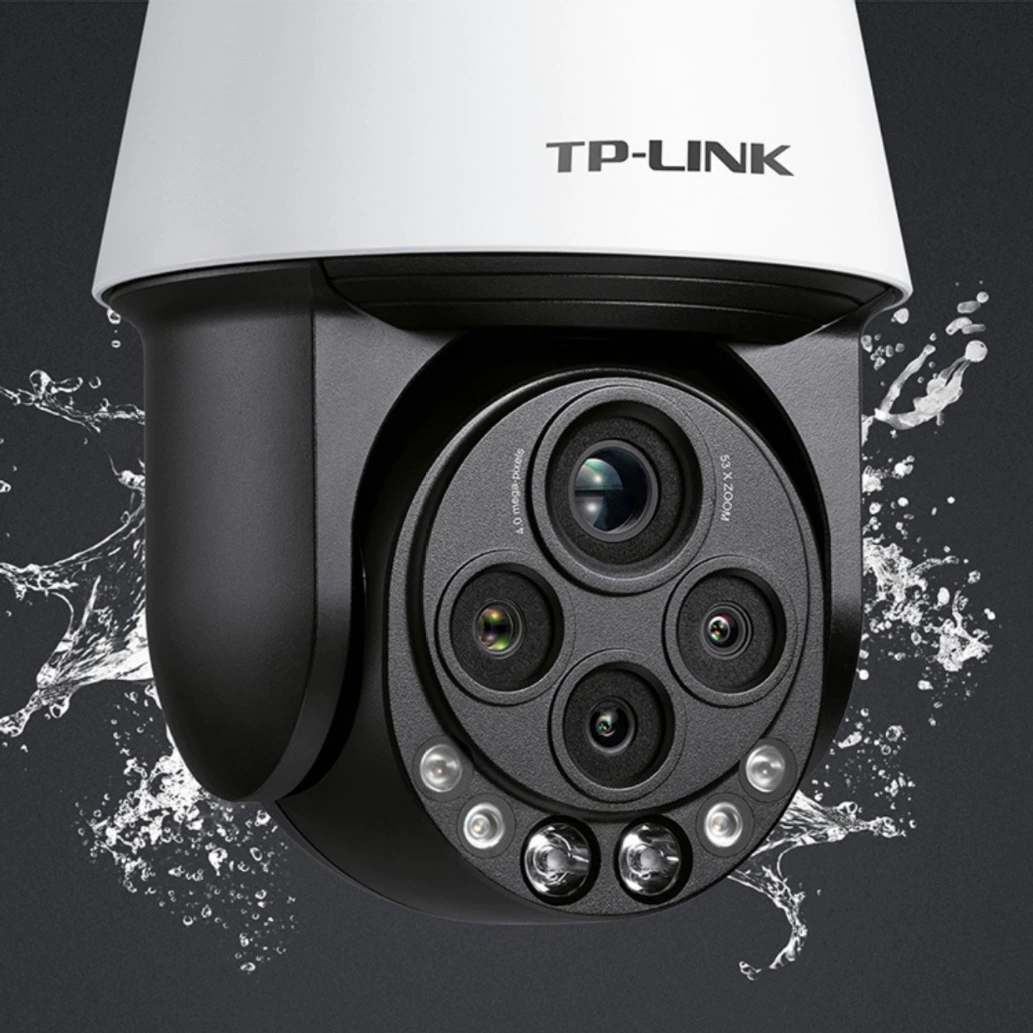 TP-LINK TL-IPC5453X Четыре глаза Рабин версия 4 миллиона инфракрасная сетевая быстрая шаровая камера