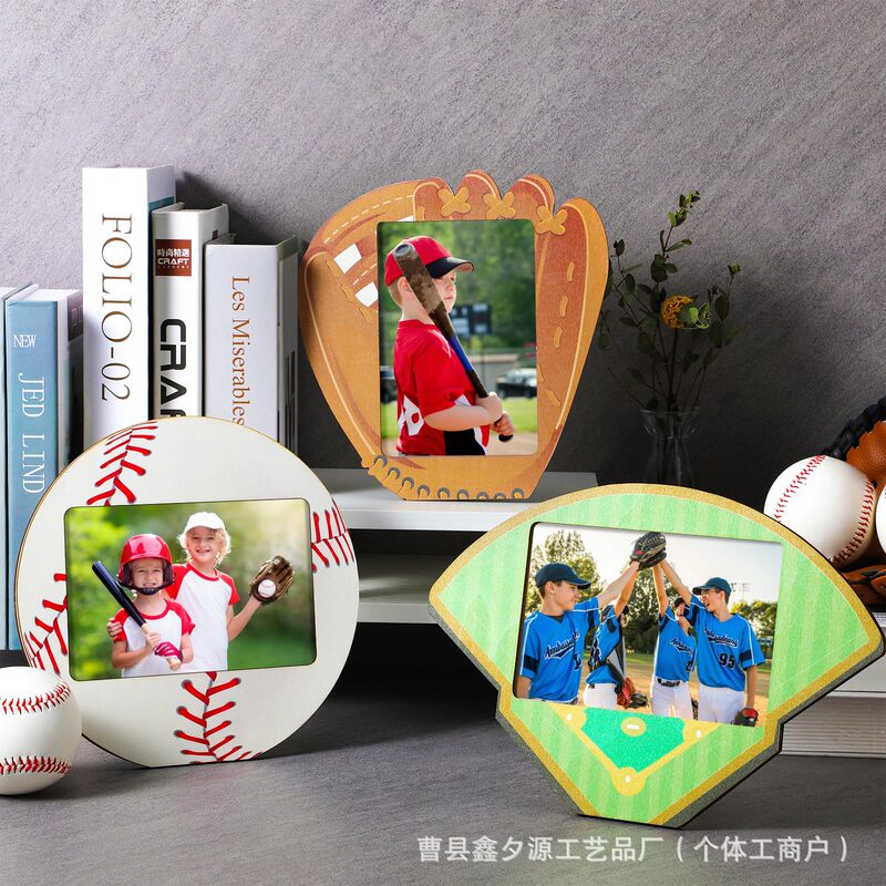 Wooden Photo Frame Desktop Decoration Ornament Baseball Enthusiasts Gift Solid Wood Sports Player Frame Commemorative Photo Frame Wooden Photo Frame Desktop Decoration Ornament Baseball Enthusiasts Gift Solid Wood Sports Player Frame Commemorative Photo Frame