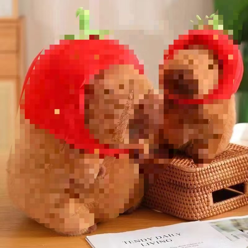 カピバラ人形ぬいぐるみぬいぐるみ抱き枕カピバラストラップ人形ぬいぐるみパチパチ520プレゼント