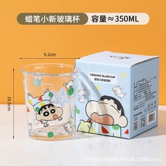 【正規版クレヨンしんちゃん】タンブラー家庭用カップ漫画マグカップ高颜値クリエイティブカップ