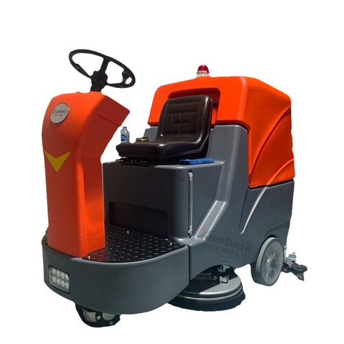 Kuaiba floor scrubber ride-on floor scrubber commercial industrial sweeping and mopping machine KB-XT8/24V for factory workshops