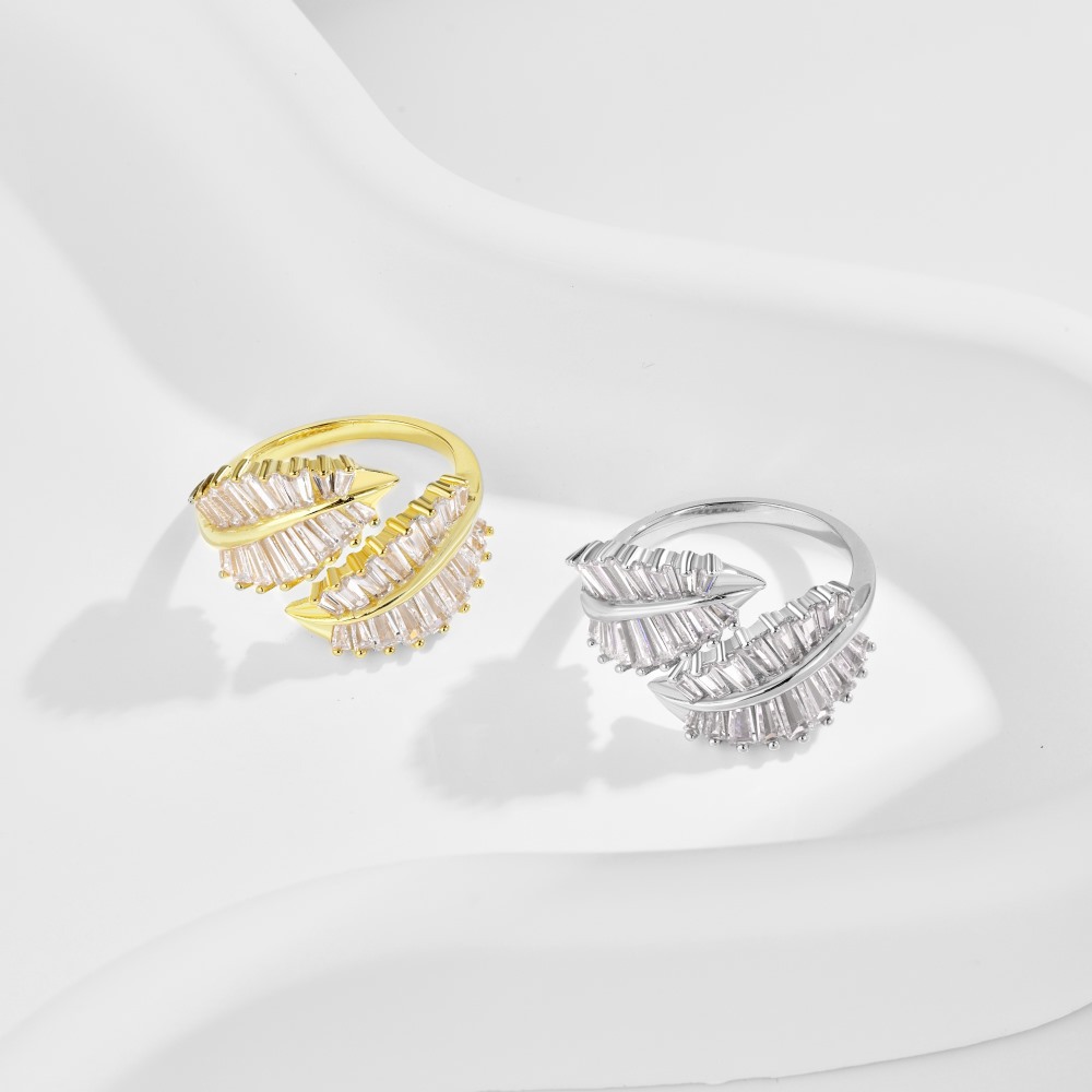 6g Weight Zircon Inlay Material Open Rings Classification Adjustable Ring Size 1 Piece Quantity Holiday, Daily Occasion 925 Sterling Silver Material Geometric Pattern Women's Gender Plating, Inlay Design Basic, Modern Style, Classic Style Style 925 Sterling Silver Zircon Geometric Open Rings 14