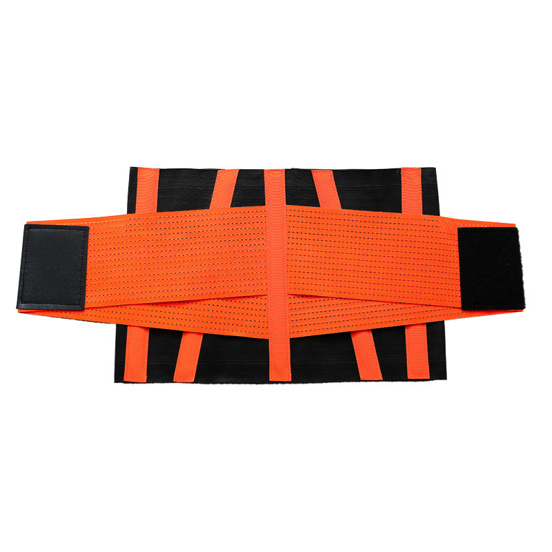 跨境新款运动健身暴汗支撑收腹 运动护腰束腹瑜伽松紧加压护腰带