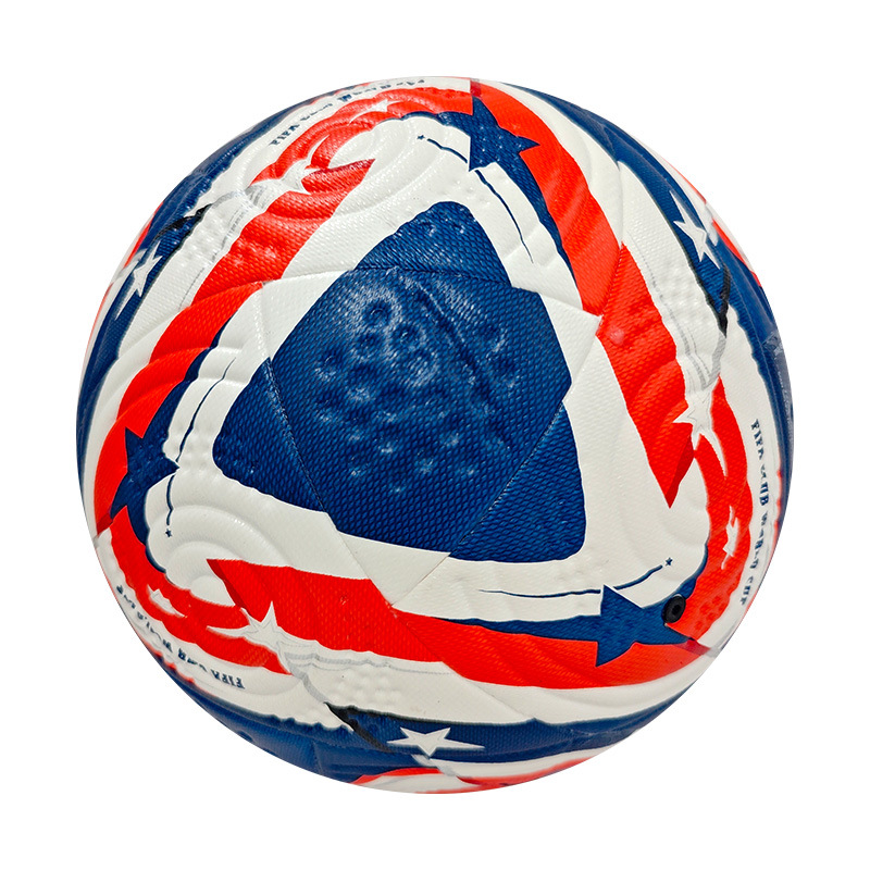 Balón de Fútbol Personalizado de la Copa de Europa, Tamaño 5 y 4, PVC Cosido a Máquina, Cuero PU, Venta Directa de Fábrica, Balón de Fútbol Infantil Transfronterizo