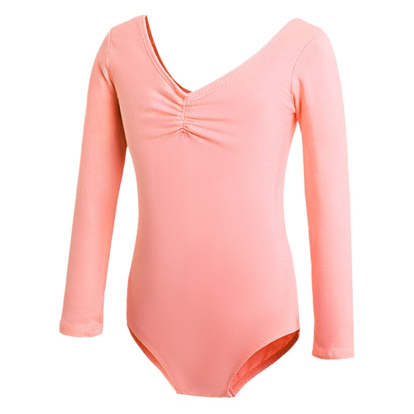 Trajes de baile para niños Trajes de entrenamiento para niñas de verano Trajes de ballet de manga corta Trajes de baile de una pieza para exámenes de danza china