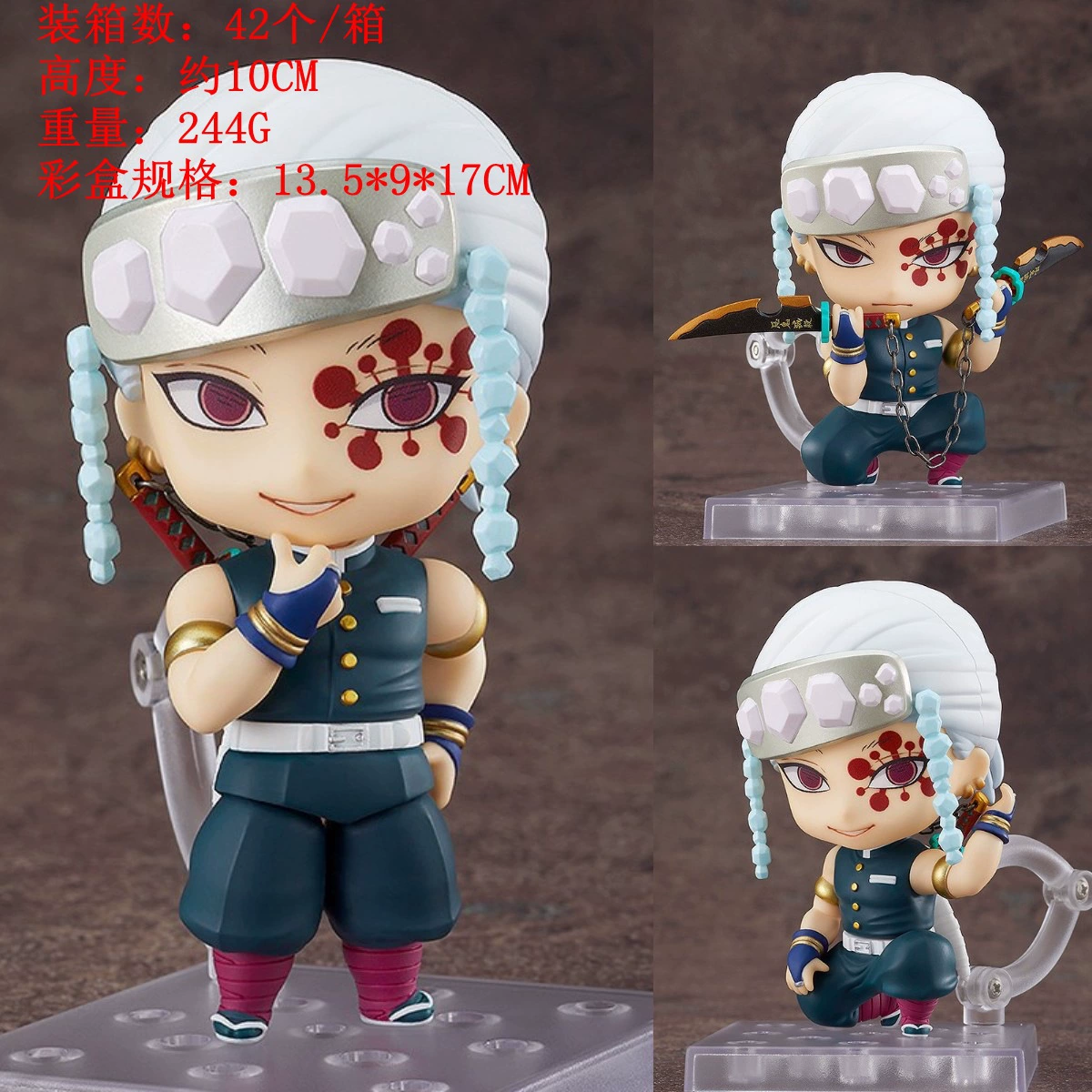 Коллекционная фигурка JoJo Q‑версии из глины, ≈10 см, в цветной коробке, несколько персонажей