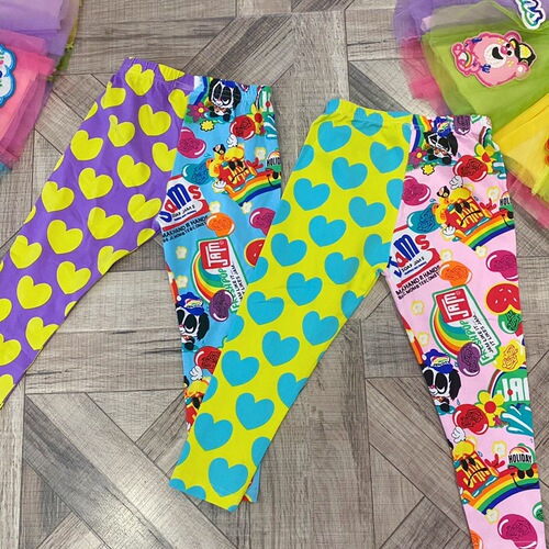 Children's pants summer 2024 new trendy brand children's clothing baby thin leggings girls casual and stylish outer wear