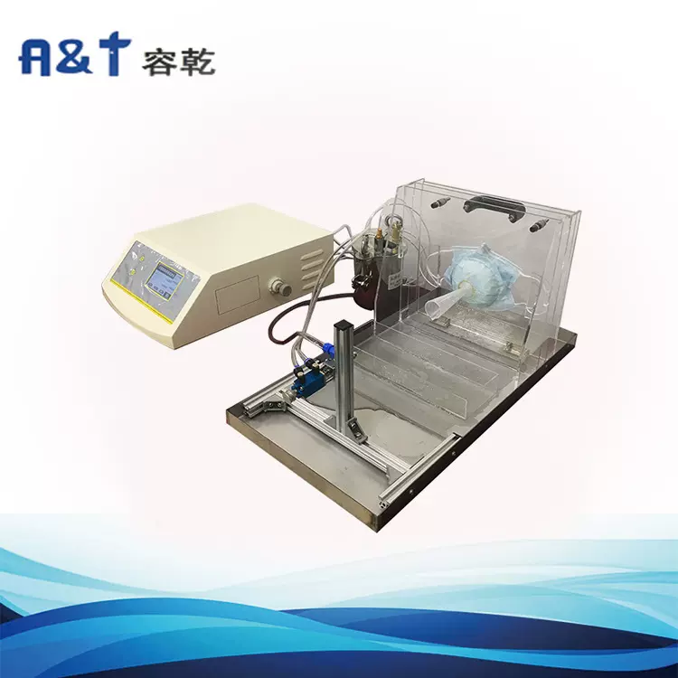 容乾医疗器械检测仪器制造商 无纺布抗合成血液穿透测试仪 厂家