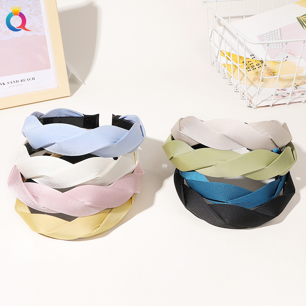 Hair Band Hair Accessories Type Lady Twist Cloth Hair Band