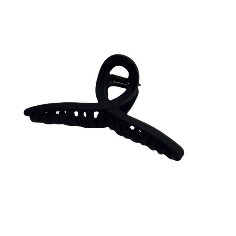 Clip de pelo negro alta Cola de Caballo fijo artefacto horquilla estilo coreano Cabeza trasera horquilla clip de tiburón clip de tamaño pequeño al por mayor