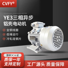 YE3系列三相电动机 YE3-71M1/M2/M3-4极风机 0.25KW-0.75KW电机