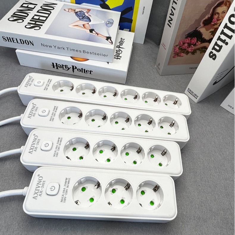 俄罗斯欧规USB插座带type c家用接线板德标丹麦欧盟排插厂家批发