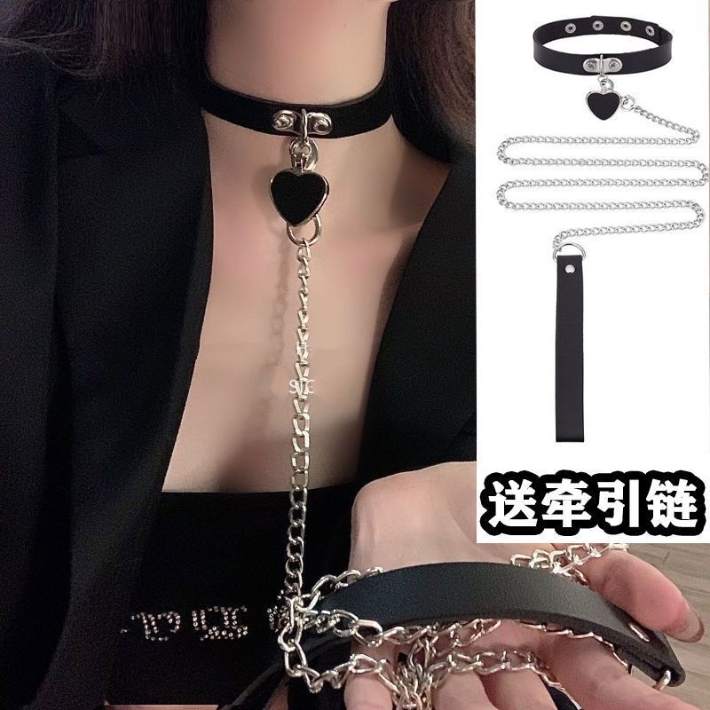 Love Choker Collar Women's Neck Strap Collar Chain Chain Necklace Sexy Clavicle Chain Couple Personalized Neck Chain Love Choker Collar Women's Neck Strap Collar Chain Chain Necklace Sexy Clavicle Chain Couple Personalized Neck Chain