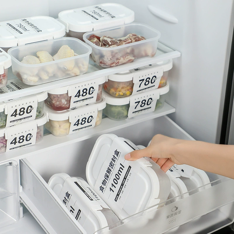 Японский стиль замороженной свежей коробки для холодильника специальная коробка для хранения с крышкой коробка для хранения овощей и фруктов