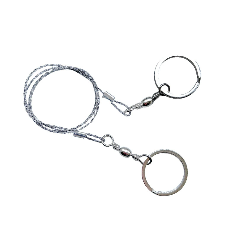 Ручная проволочная пила, портативная проволочная пила, уличная проволочная пила, пила для выживания в дикой природе, пила из нержавеющей стали, принадлежности для выживания на открытом воздухе