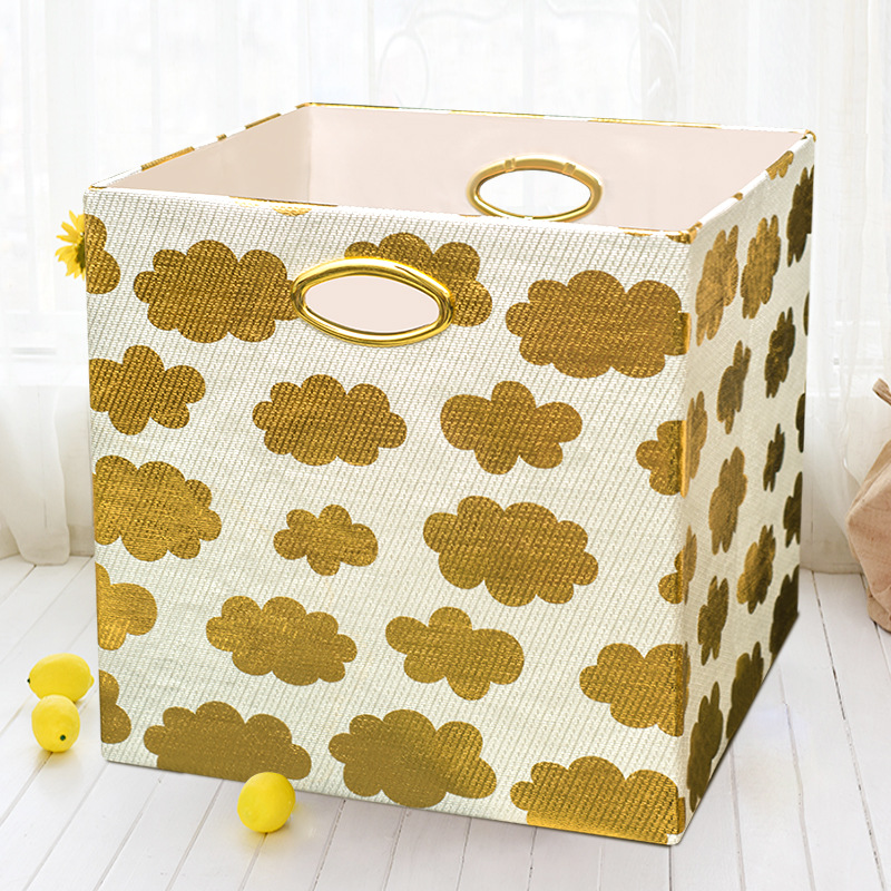 衣服收纳筐橱柜衣物收纳箱家用布艺衣柜折叠被子杂物玩具整理袋盒