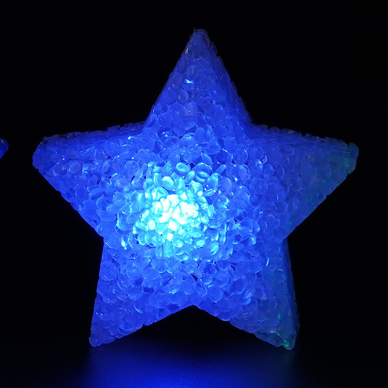 手持星星灯开学季手腕拿表演合唱舞蹈道具手环五角星发荧光棒2025|undefined