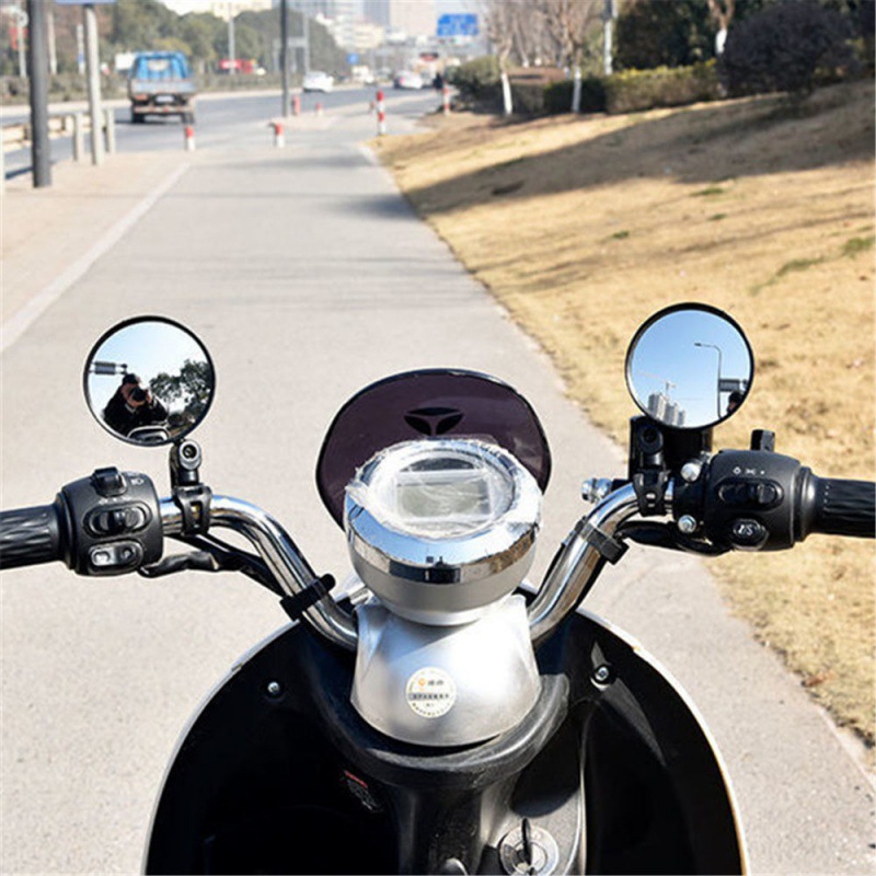 自行車後視鏡電動車電瓶車凸面鏡單車反光鏡山地車速賣通廠家直銷