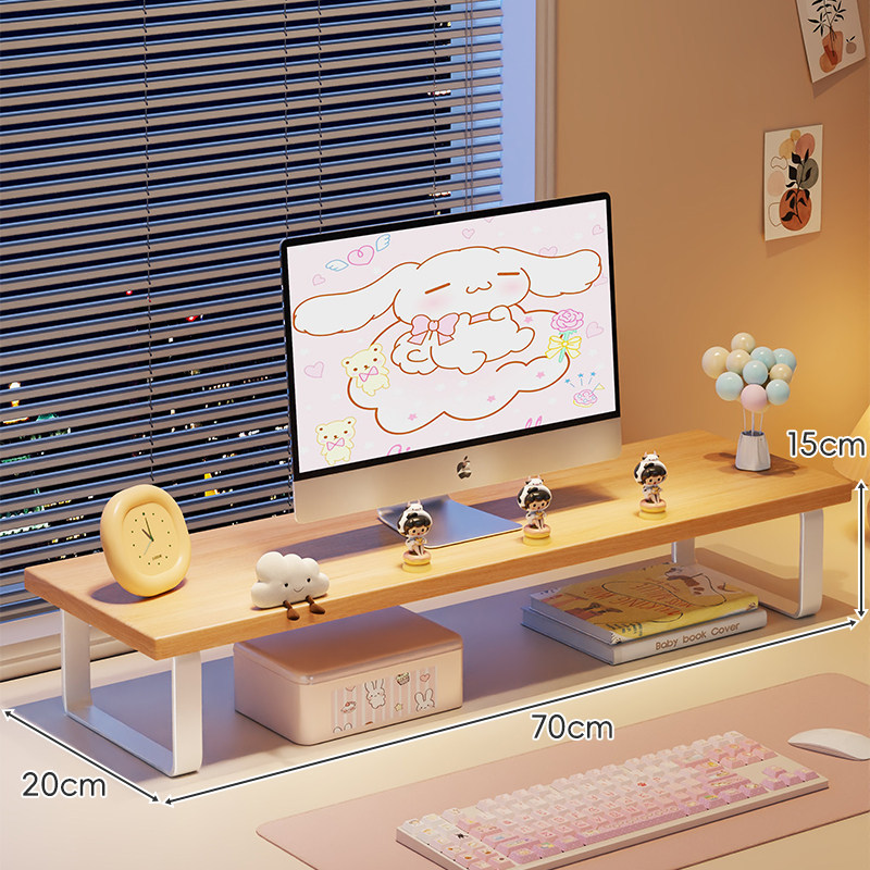 Soporte Elevador de Monitor, Elevador para Escritorio y Oficina