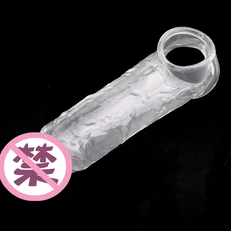 Wolf Tooth Condoms with Locking Ring, TPE Manual Adult Toy for Men — detail image 7