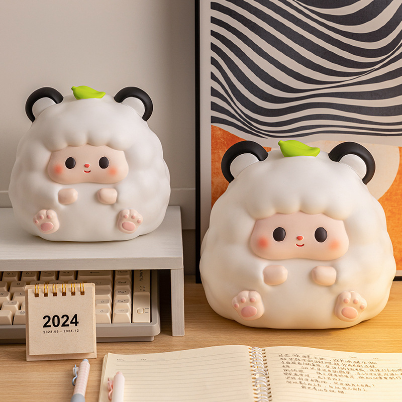 Creative gifts small sheep piggy bank can enter and exit vinyl anti-fall piggy bank children's birthday gift decorations Creative gifts small sheep piggy bank can enter and exit vinyl anti-fall piggy bank children's birthday gift decorations