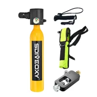 SDIVEOXY трансграничный портативный подводный аварийный газовый баллон с полным набором водолазного респиратора кислородный баллон