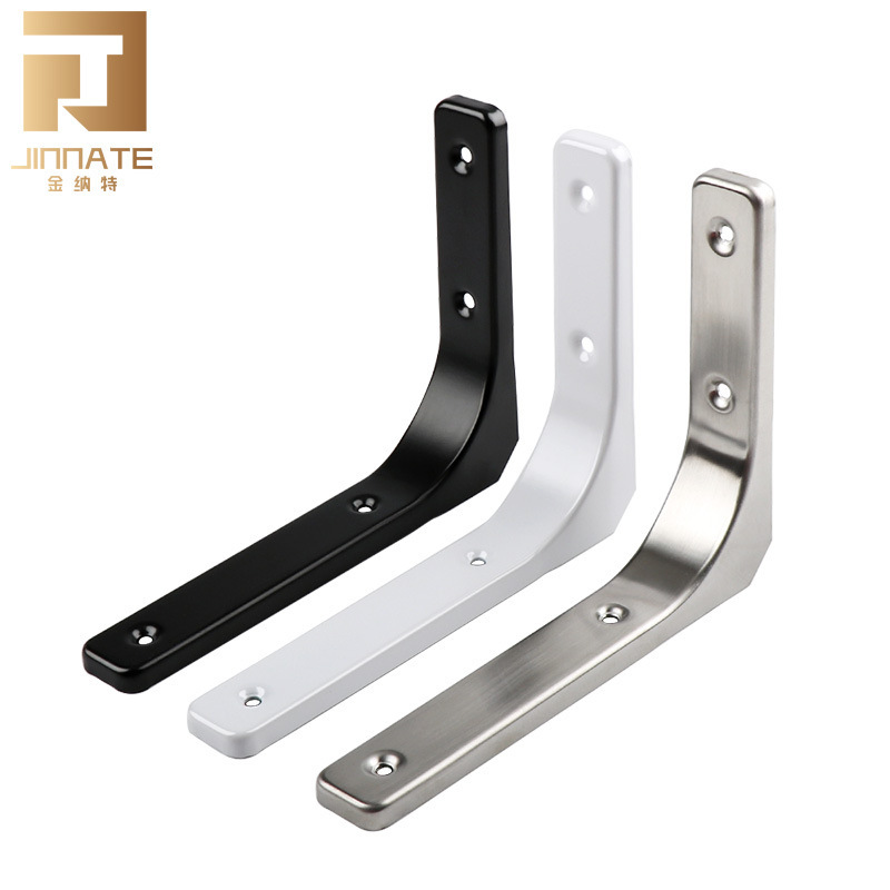 Stainless steel triangle bracket bracket wall load-bearing curved support right angle iron holder partition wall bracket
