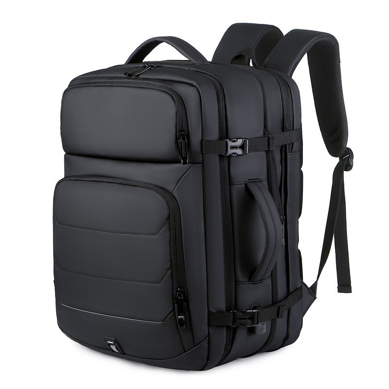 Mochila transfronteriza mochila de negocios para hombres mochila de computadora impermeable bolsa de viaje escalable de gran capacidad de 17 pulgadas regalo