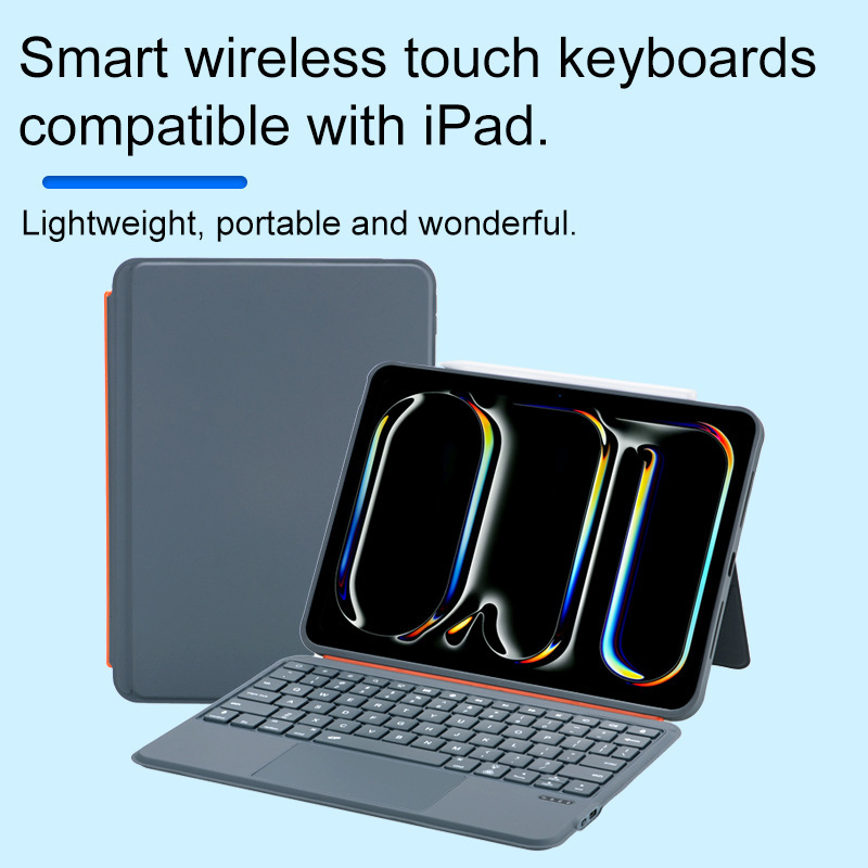 Suitable for Ipad11 Magic Keyboard Air11 Split Leather Case with Shell Pro11 Keyboard Anti-Fall Shell 2025 Shell