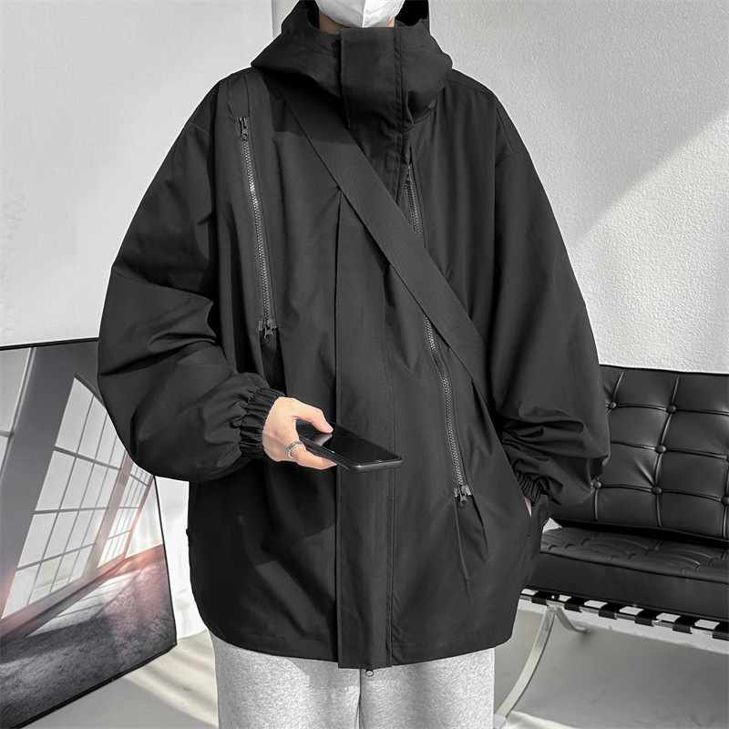 Outdoor Mountaineering Waterproof Jacket for Men and Women, New Spring and Autumn Trendy Brand American-Style Functional Jacket, Hong Kong Style Top Outdoor Mountaineering Waterproof Jacket for Men and Women, New Spring and Autumn Trendy Brand American-Style Functional Jacket, Hong Kong Style Top