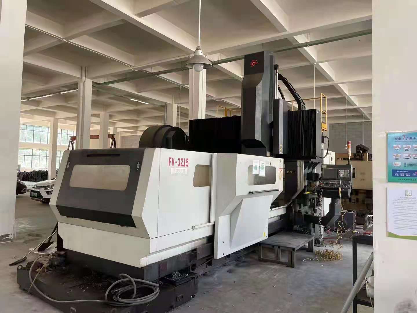 处理二手台湾友佳FV－3215数控龙门二手3x1.4米龙门