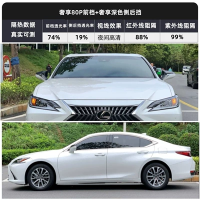 Automotive Film — Crystal 70 Sun Protection and Explosion-Proof