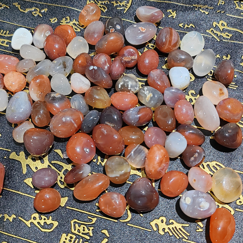 南京裕華石原石天然多色石小石水槽カラフルな小さな石瑪瑙造園植木鉢舗装|undefined