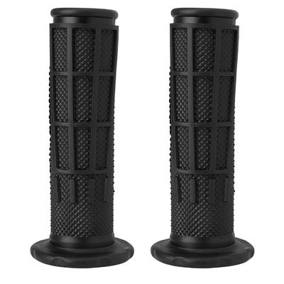 CAKEN modified parts motorcycle ATV handle rubber cover particle non-slip wear-resistant throttle handle Universal (Motorcycle Handle Cover) - atv-handle-glue-black-a-pair