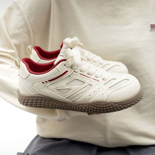 蓓尔2026春季新款网面透气板鞋女舒适平底休闲运动学生鞋子6769