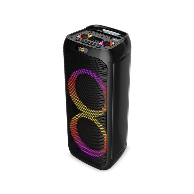 ZQS10209 Colorful RGB Light Portable Bluetooth Speaker Speaker Outdoor Party Audio Portable Audio