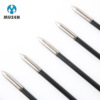 MUSEN brand [Mussen] 6mm glass fiber arrow black and white anti -curved composite entertainment training arrow support
