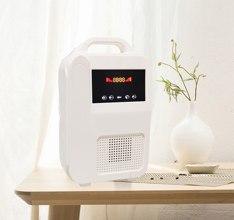 Oxygen booster car air purifier oxygen generator car negative ion aromatherapy humidifier spray mini oxygen bar