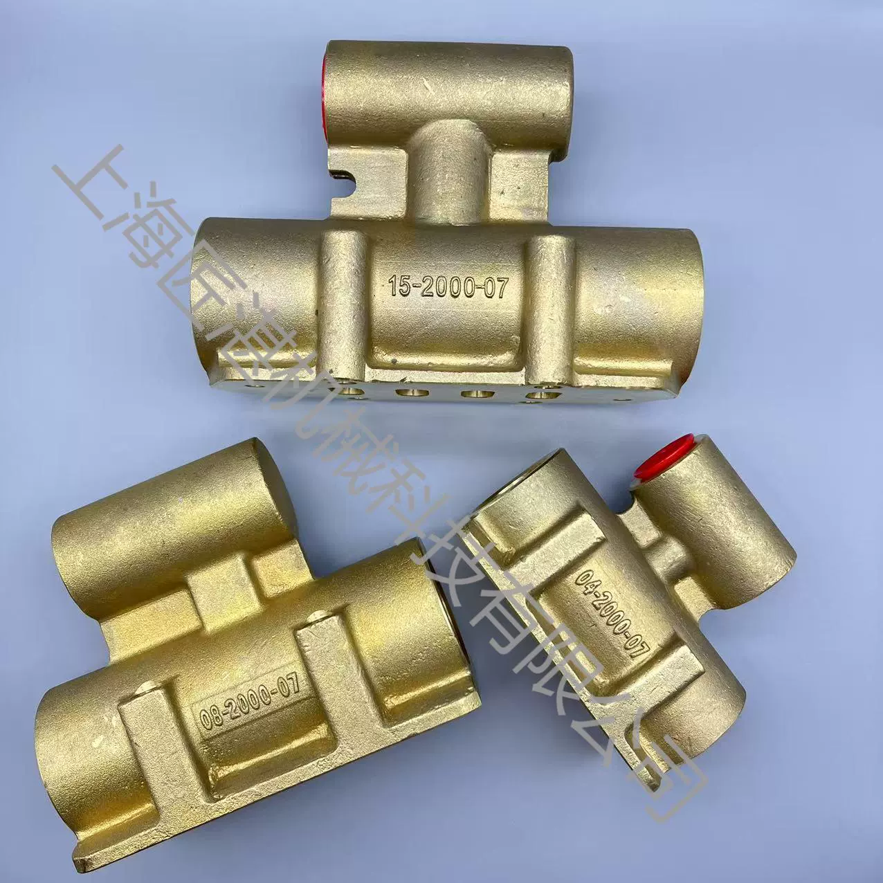 气动隔膜泵配件，铜气阀15-2000-07总成换向阀