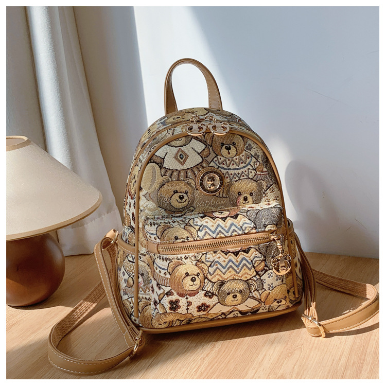 2024 new leisure schoolbag niche commuter leisure large capacity backpack_voghion.com