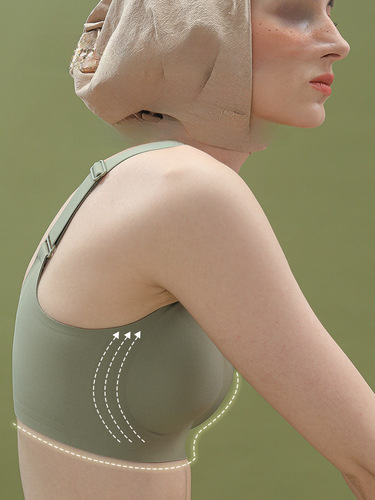 Seamless Jelly Underwear for Women: Summer Thin Style, Reduces the Appearance of Large Breasts & Excess Breast Tissue, Prevents Sagging, Enhances Chest Shape—Wire-Free Bra