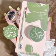 xixi long-lasting shaping eyebrow cream eyeliner eyebrow makeup pen two-in-one waterproof non-smudge eyebrow drawing artifact for beginners