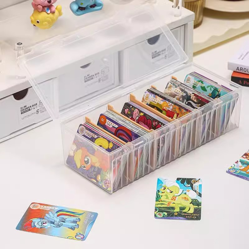 Kart Saklama Kutusu Gezegen Kartı Saklama Kapaklı Masaüstü Veri Kablosu Çok Amaçlı Bölmeli Düzenleme Kutusu Küçük Kart Saklama Kutusu