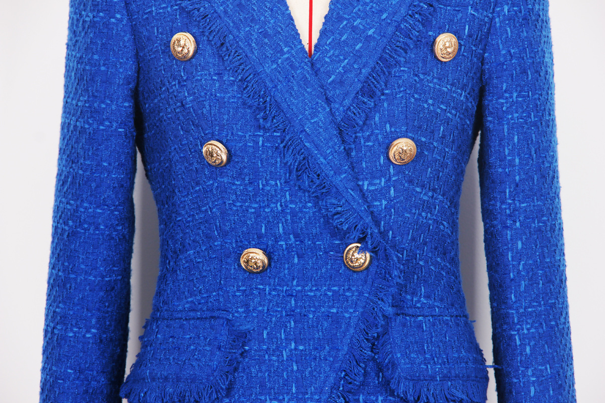 Classic Women's Suit Jacket - Elegant Tailored Blazer For Spring_voghion.com