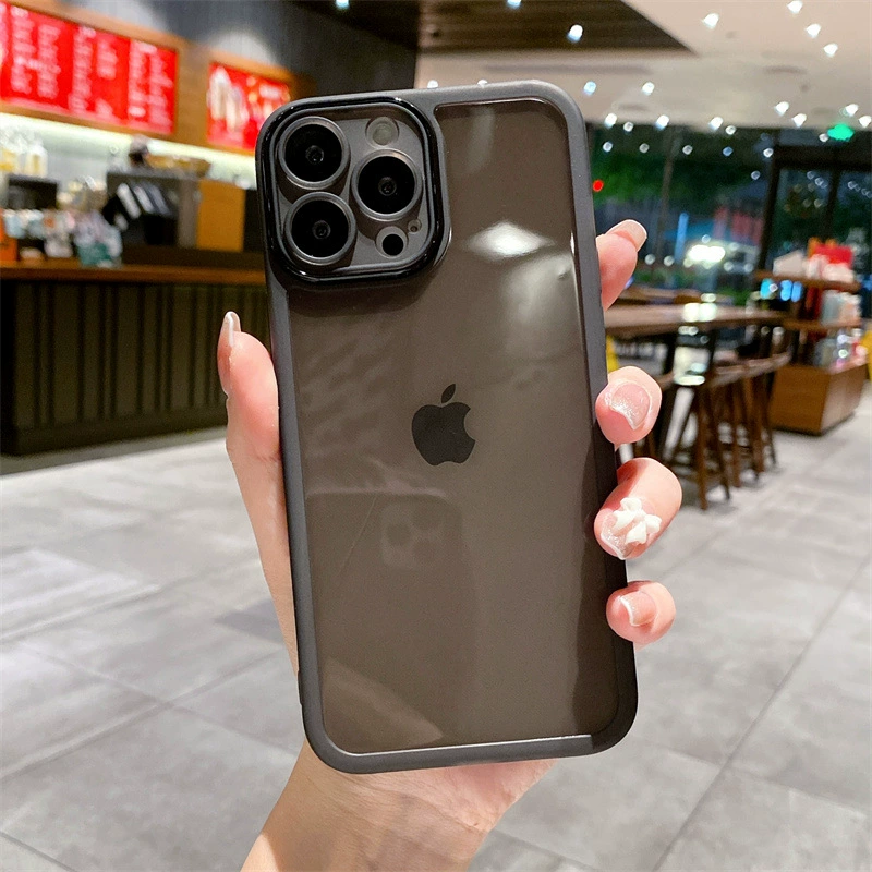 Apple, совместимая матовая на iPhone 14, прозрачная линза, чехол для телефона, защитный чехол, 14Promax, iPhone
