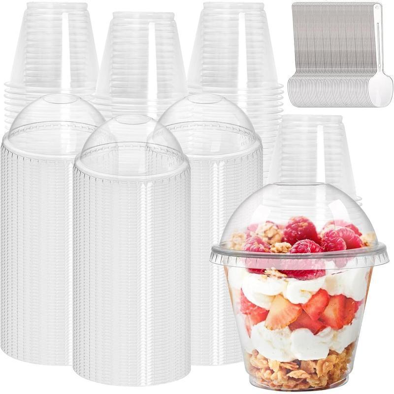 X 96496 Plastic mousse dessert cup 透明塑料慕斯甜品杯|ms