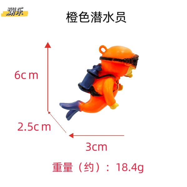 Orange Fat Dive [Free floating ball/line]
