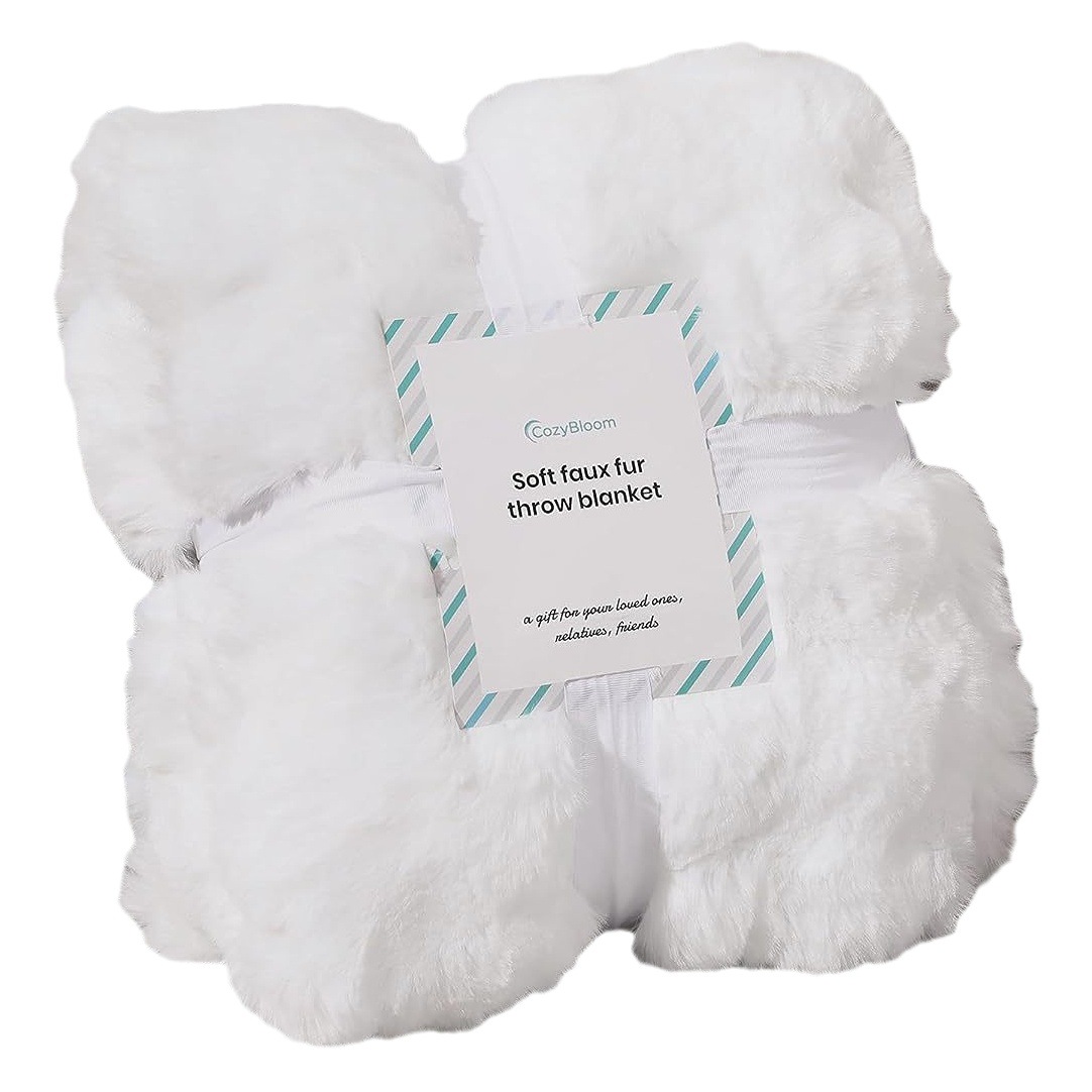 Manta Toscana manta de conejo de imitación burbuja manta de terciopelo de doble cara engrosada Oficina siesta manta de sofá